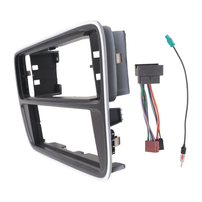 Diy Electronics Radio - 信頼性の高いシングルDINカーステレオキットハーネスアンテナ（シュコダシティゴ、セアトMii 2012+用）フレームラジオパネルフェイシアプレート