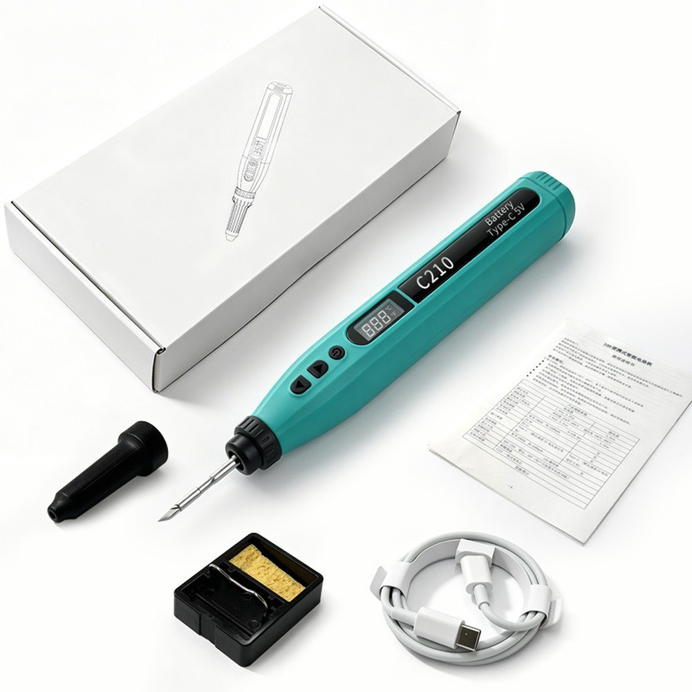 Useful Diy Electronics - スマートデジタルUSBはんだごてセットポータブルワイヤレスデジタルはんだごて、DIYプロジェクト用の長いバッテリー寿命を実現 ﻿