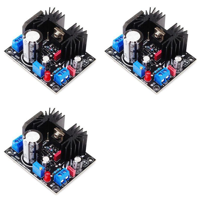 Diy Electronics Filament - JABS-3X 調整可能なリニア安定化電源ボード LM338 5A 出力フィラメント電圧調整 DIY