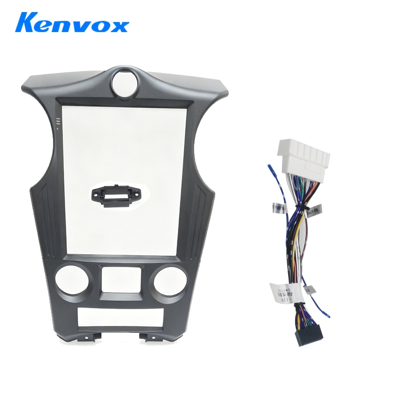 Diy Electronics Radio - Kenvox 9.7インチ テスラスタイル 縦型スクリーン カーラジオ フェイスパネル