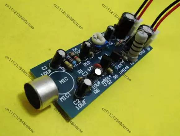 Interesting Diy Electronics Projects - メガホンプリアンプモジュールDIYキット マイクボリュームアンプボード 面白い電子工作プロジェクト用