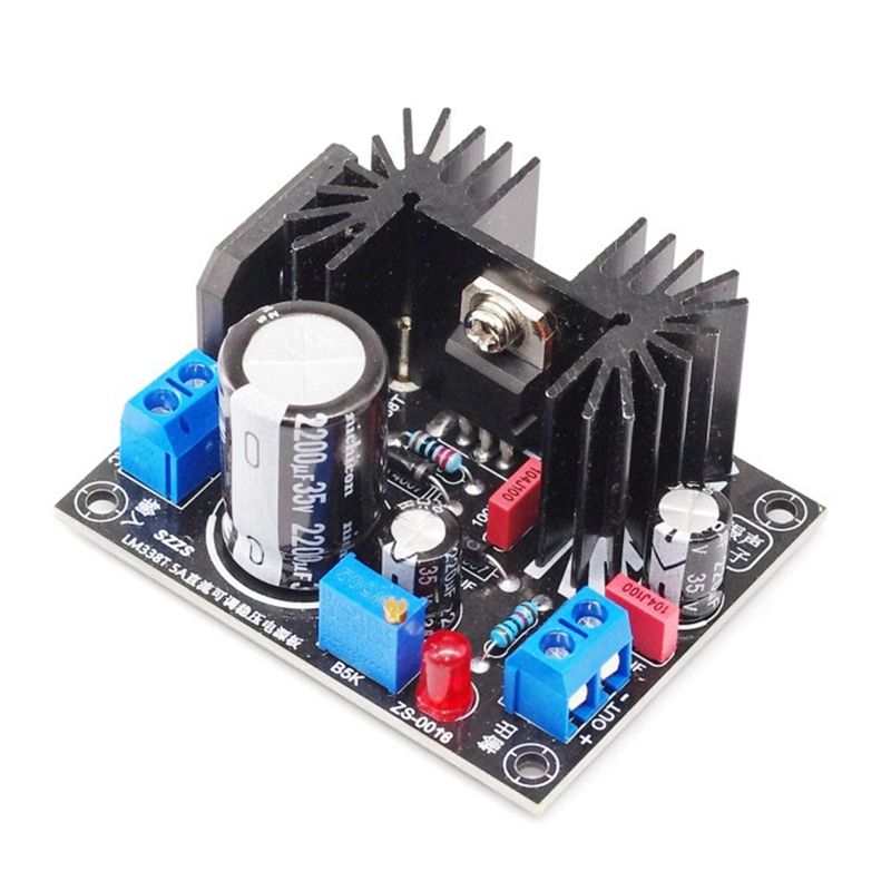 Diy Electronics Filament - M52K-LM317調整可能なリニア安定化電源ボード 1.5A出力 フィラメント電圧調整 DIY電子工作キット