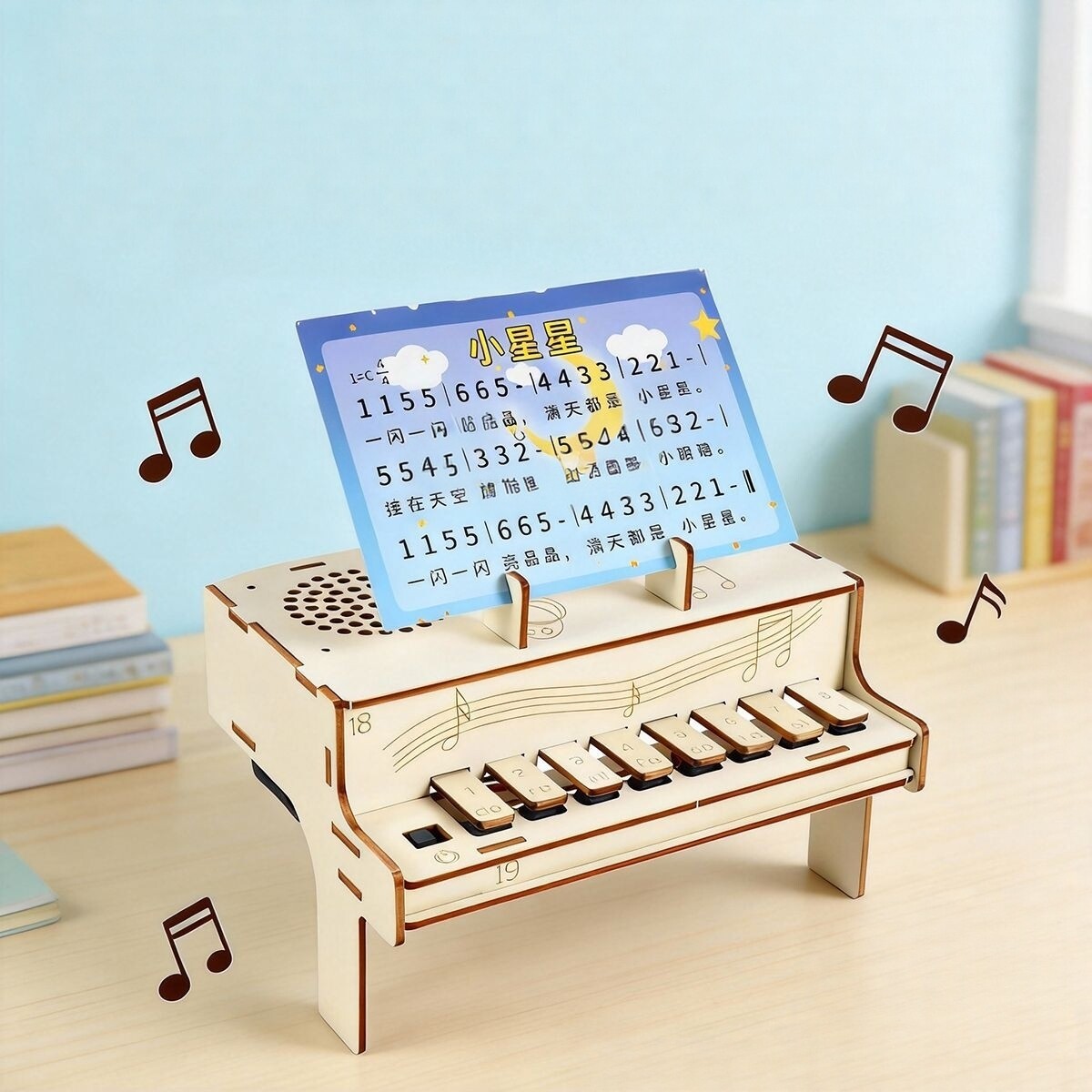 Useful Diy Electronics - DIY 木製電子ピアノモデル STEM 組み立てキット物理学音響実験教育教材大人の学習のため
