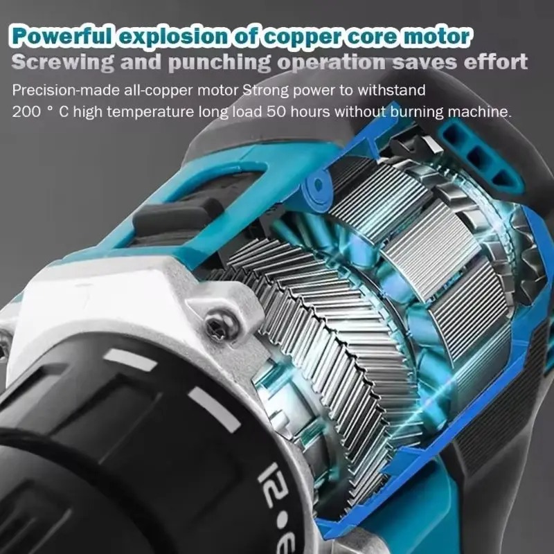 マキタ純正。 DDF487 コードレスドライバードリル ブラ - Makita Drill Ddf484 のレビューと価格