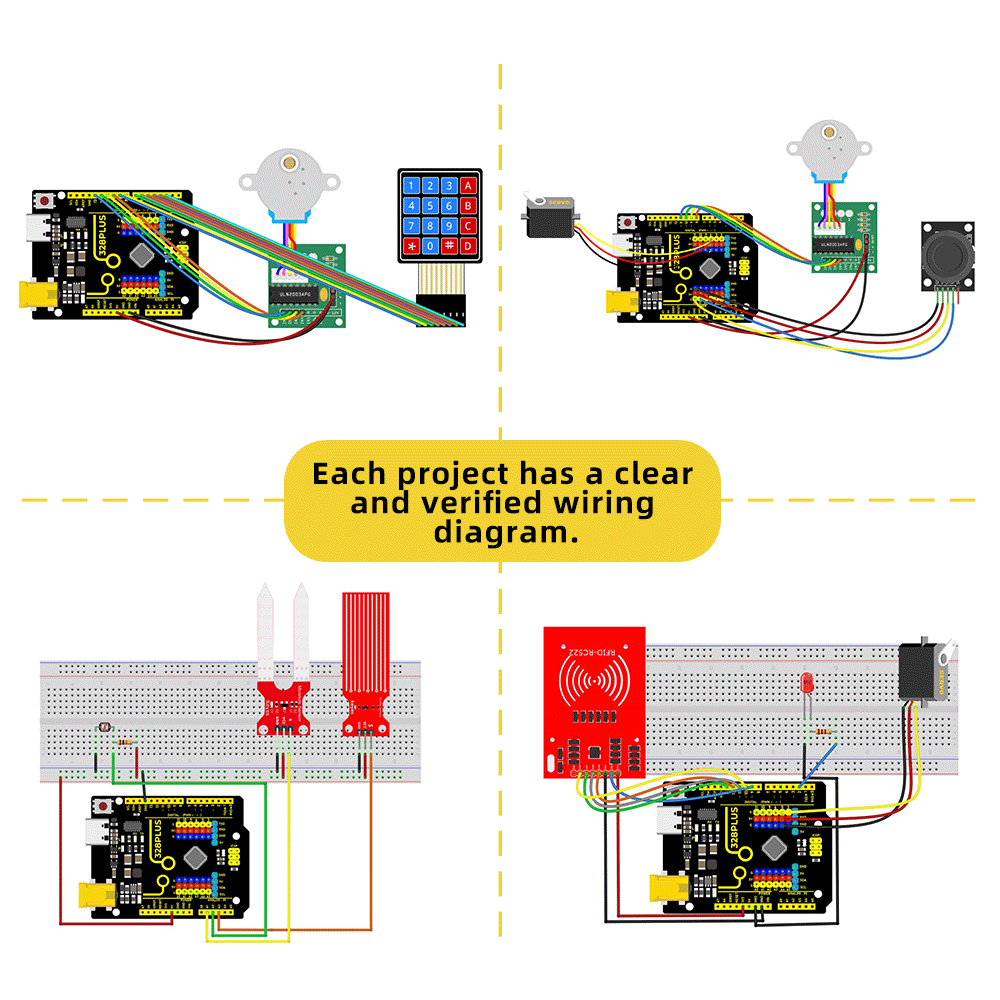 Keyestudio UNO R3 40Project プロ - Diy Electronics Online のレビューと価格