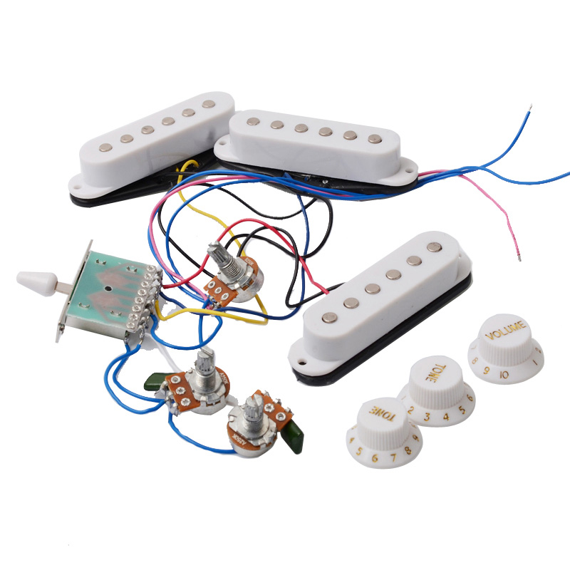 ピックアップ配線,ワイヤーハーネス,5ウェイスイッチ,2t1 - Diy Electric Guitar Electronics のレビューと価格
