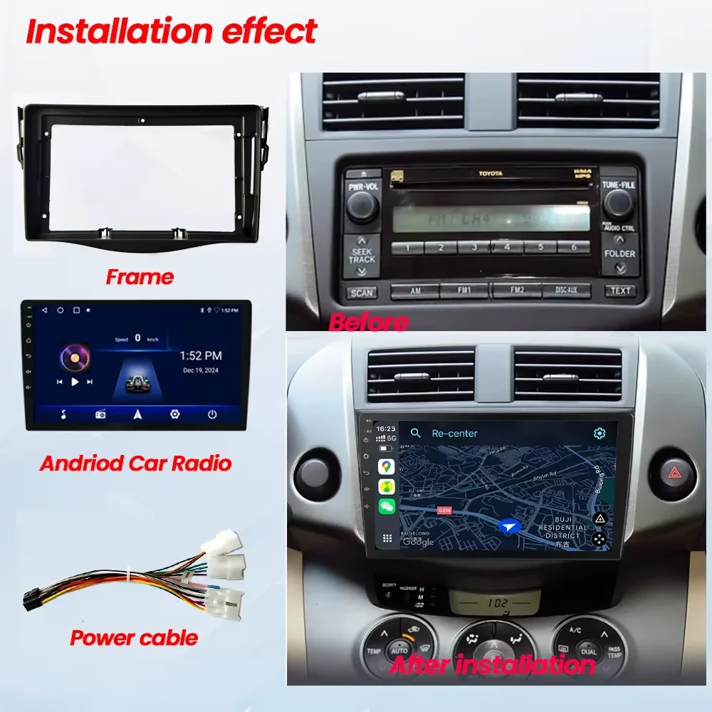 トヨタ RAV4 2007-2010 2011用 車載ラジオ - Diy Electronics Radio のレビューと価格