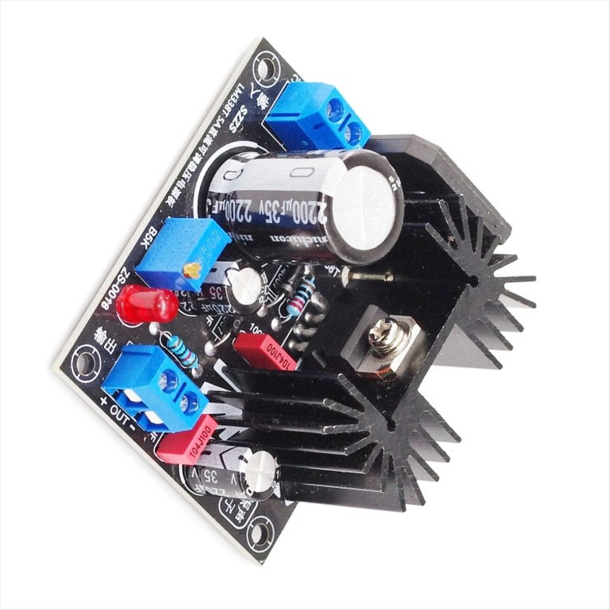 Delighted- 調整可能なリニアレギュレート電源ボード - Diy Electronics Filament のレビューと価格