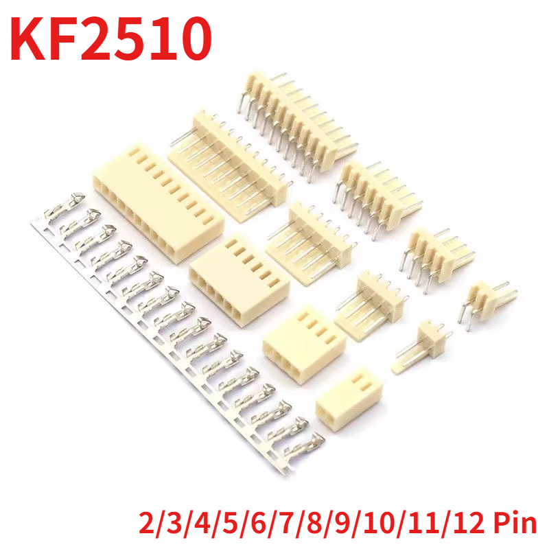 50 個 KF2510 2P 3P 4P 5P 6P 7/8 - Male Female Header Pin のレビューと価格