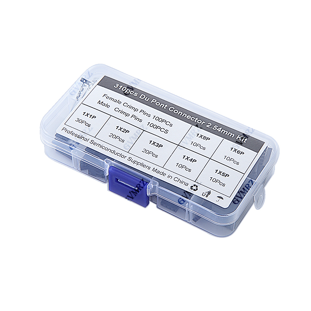 310 ピース/ボックス 2.54 ミリメートルオス + メ - Useful Diy Electronics のレビューと価格