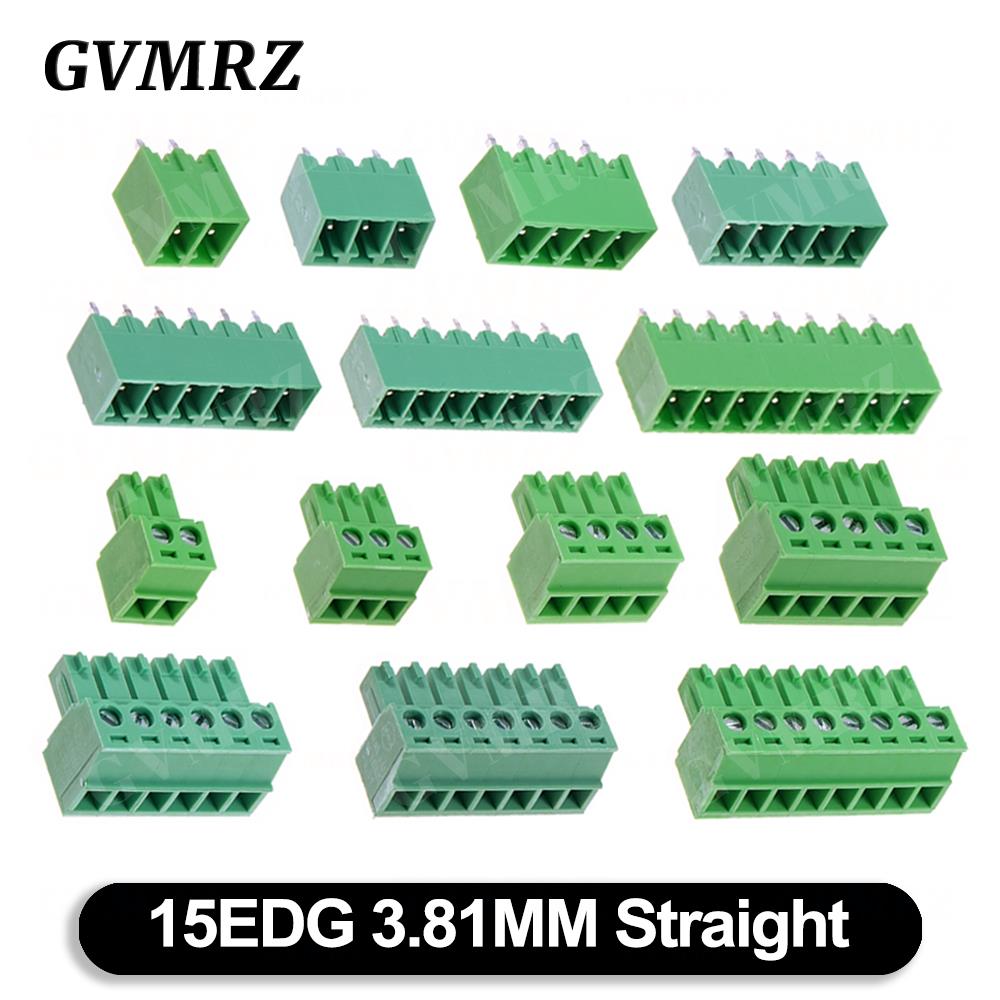 5セット/ロット 15EDG 3.81mm PCBシールスク - Male Female Header Pin のレビューと価格