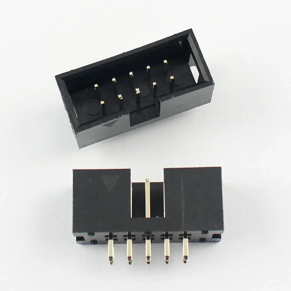 100 個 2.54 ミリメートル 2x5 ピン 10 ピン - Male Female Header Pin のレビューと価格