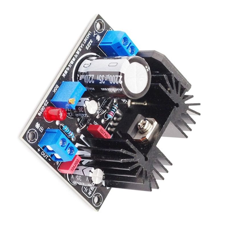 調整可能なリニア安定化電源ボード LM317 1.5A 出力 - Diy Electronics Filament のレビューと価格