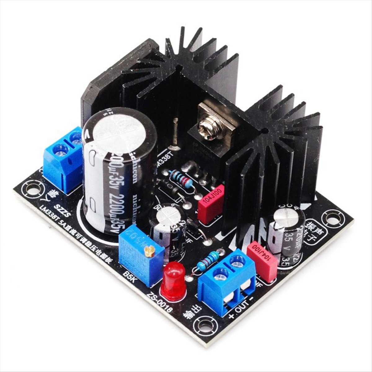 Delighted- 調整可能なリニアレギュレート電源ボード - Diy Electronics Filament のレビューと価格