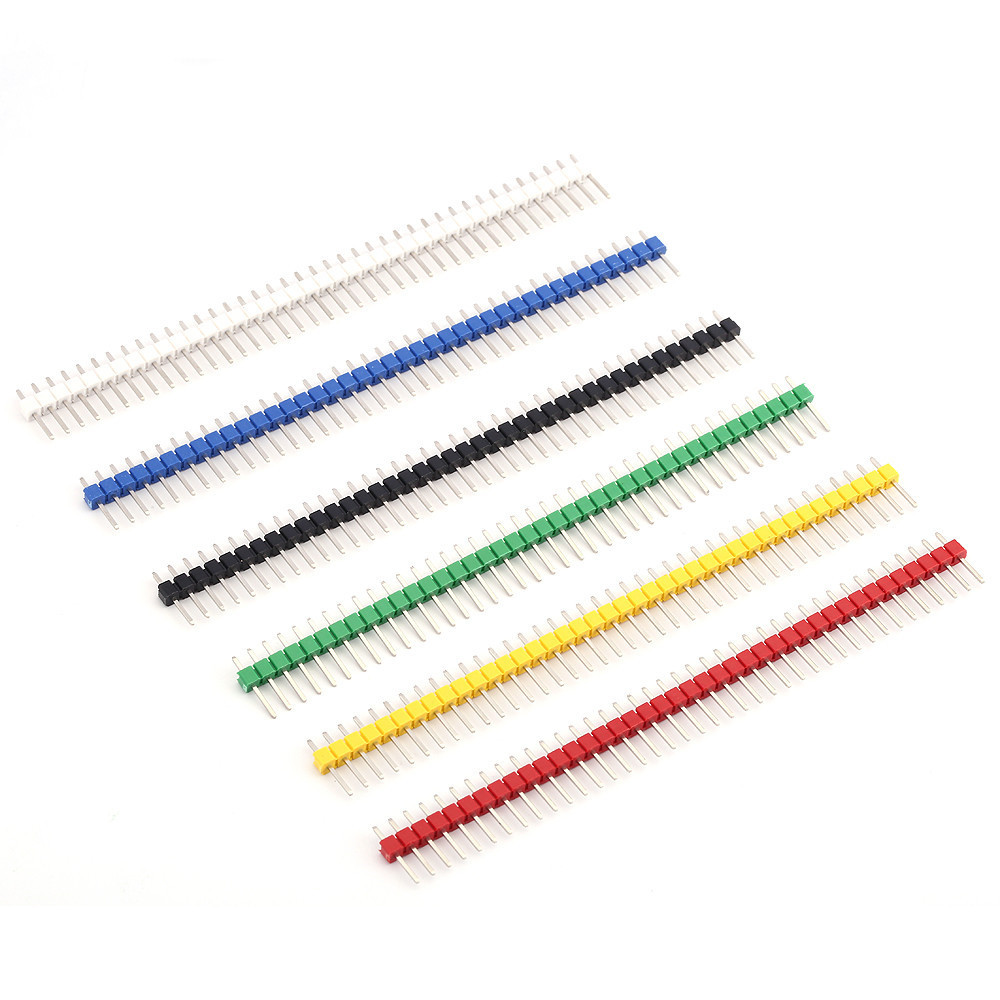 10 個 2.54 ミリメートル 1X40Pin 単列オスブ - Male Female Header Pin のレビューと価格