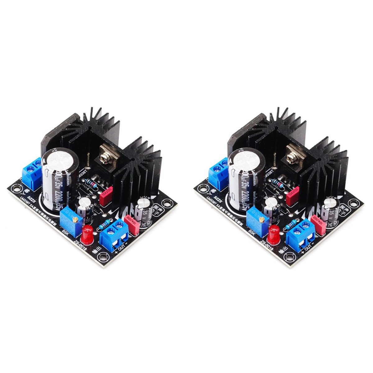 A41T 2X 調整可能なリニア安定化電源ボード LM338 - Diy Electronics Filament のレビューと価格