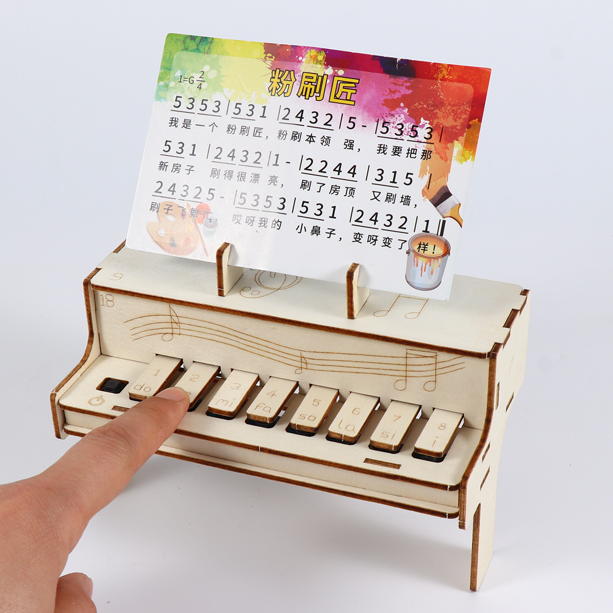 DIY 木製電子ピアノモデル STEM 組み立てキット物理学 - Useful Diy Electronics のレビューと価格