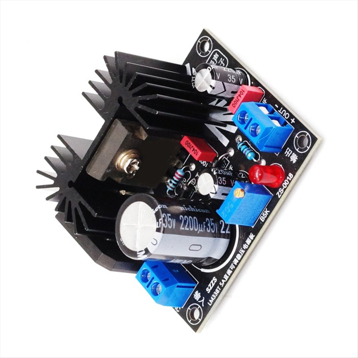 Delighted- 調整可能なリニアレギュレート電源ボード - Diy Electronics Filament のレビューと価格