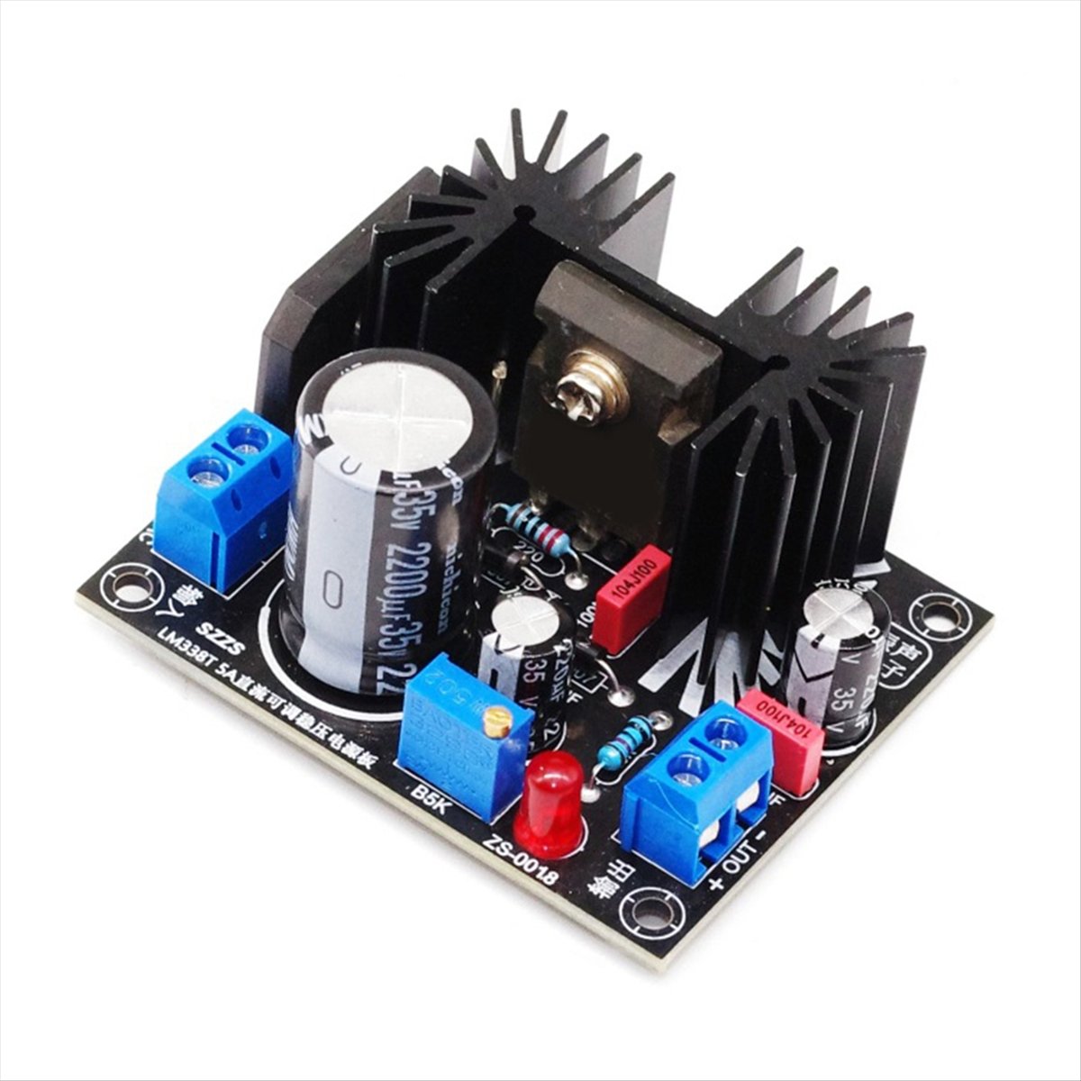 Delighted- 調整可能なリニアレギュレート電源ボード - Diy Electronics Filament のレビューと価格