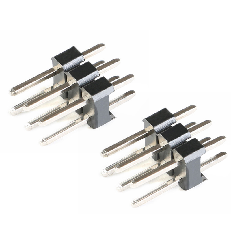 2.54mm ダブル列オス PCB ボードピンヘッダーコネク - Male Female Header Pin のレビューと価格