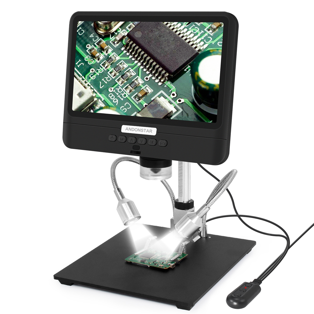 Andonstar-デジタルマイクロスコープad208,10 - Diy Electronics Tools のレビューと価格